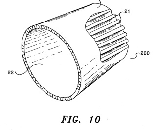 Coffee Cup Insulator from patent 5,205,473